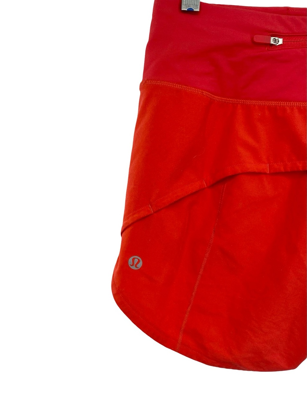 Lululemon Speed Up Mid-Rise Carnation Red Shorts Size 4 - Picture 5 of 8